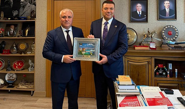 ALTSO Başkanı Eray Erdem'den MHP Genel Başkanı Bahçeli'ye ziyaret