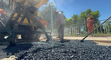 Altyapısı tamamlanan mahallelerde üstyapı çalışmaları hız kazandı