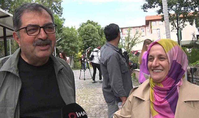Ankara'da anne ve baba çocuğuna destek olmak için YKS'ye girdi