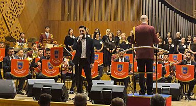 Ankara'da Jandarma Bandosu ve hastane personelinden ortak konser
