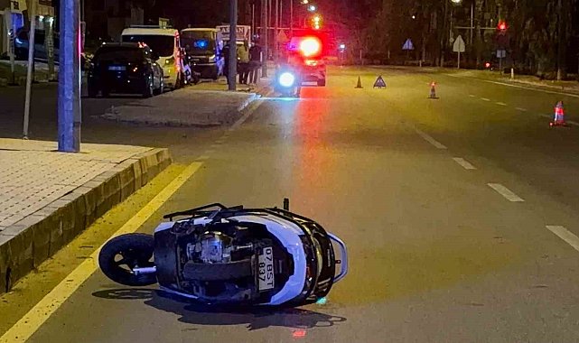 Antalya'da motosiklet kazası: 1 ölü, 1 ağır yaralı