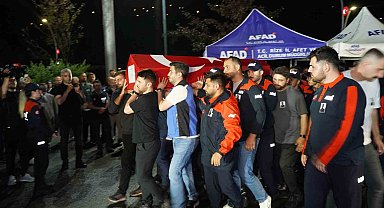 Arama-Kurtarma çalışmalarında hayatını kaybeden AFAD personeli için Rize'de tören düzenlendi