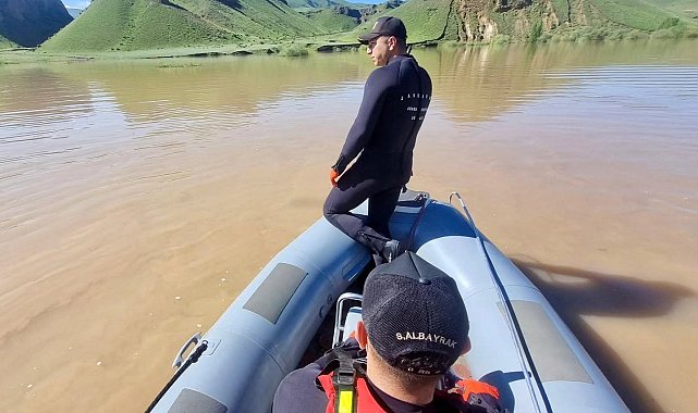 Aras Nehri'nde kaybolan Okan Koç'un cansız bedeni, 2.5 km uzakta bulundu