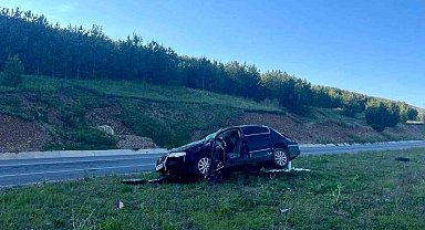 Ardahan-Göle karayolunda trafik kazası; 1 ölü