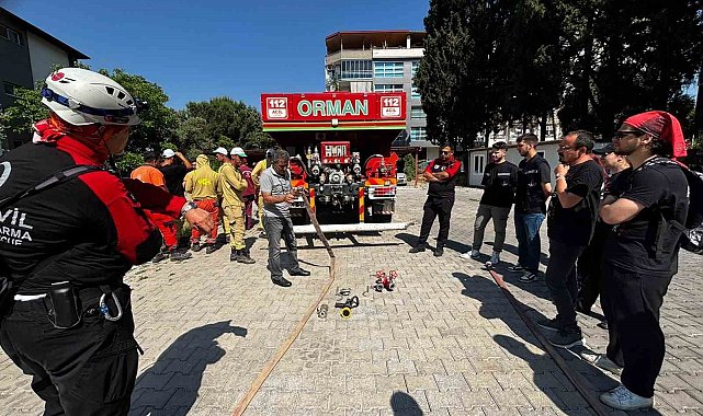 ASAK gönüllülerine orman yangınlarıyla mücadele eğitimi