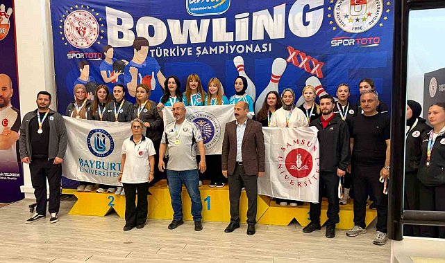 Atatürk Üniversitesi bowlingde Türkiye'nin zirvesine adını yazdırdı
