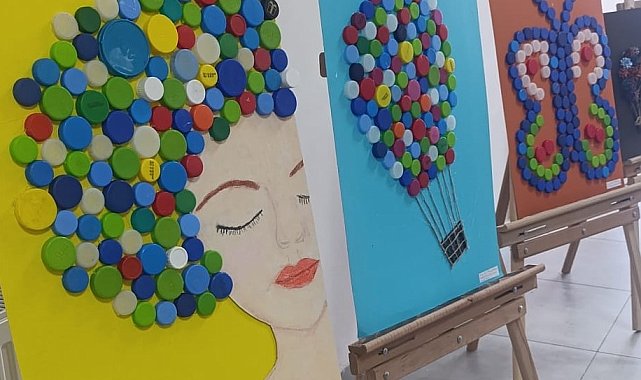 Atıkları sanat eserine dönüştürdüler