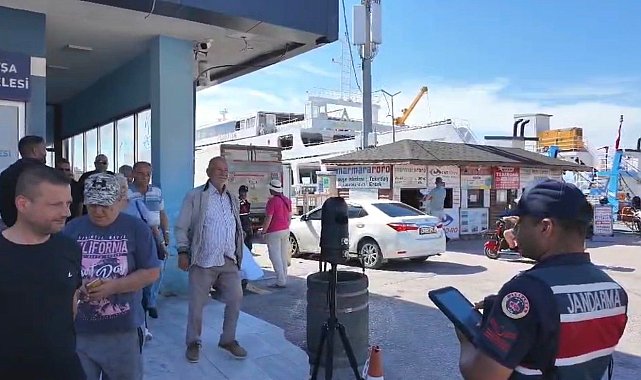 Avşa Adası'nda yapay zeka destekli yüz tanıma sistemi devreye girdi