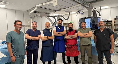 Aydın Şehir Hastanesi'nde ilk DSA işlemi başarıyla gerçekleştirildi