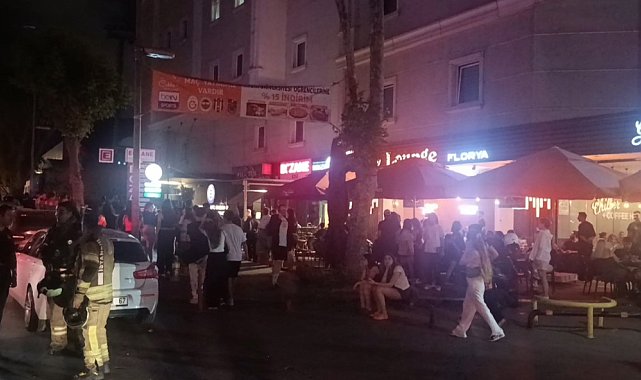 Aydın Üniversitesi öğrenci yurdunda yangın paniği