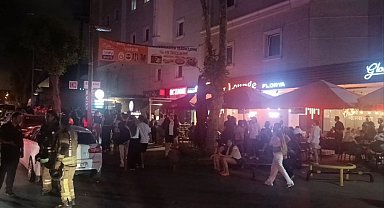 Aydın Üniversitesi öğrenci yurdunda yangın paniği
