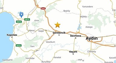 Aydın'da 3.9 şiddetinde deprem meydana geldi