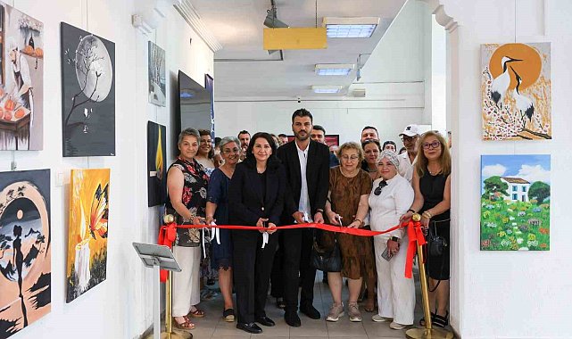 Aydın'da her yaştan sanatseverin eserleri görücüye çıktı