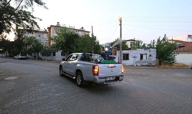 Aydın'da ilaçlama çalışmaları başladı