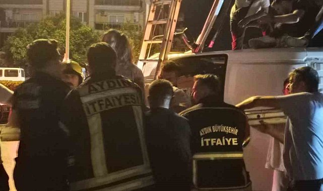 Aydın'da trafik kazası: 2 yaralı