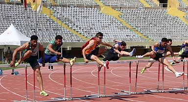Aydınlı sporcu 110 metre engellide Türkiye rekoru kırdı