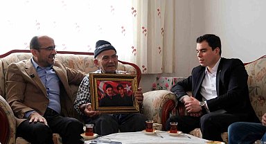 Babalar gününde şehit aileleri unutulmadı