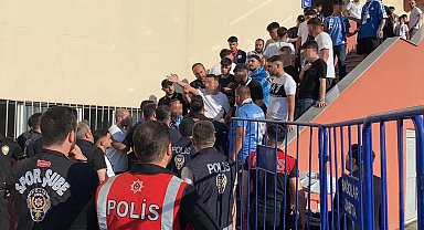 Bağcılar'da amatör maçta ortalık karıştı: 2 gözaltı