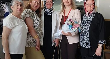 Bahçelievler kursundaki eserler Ahmet Akın'da sergilendi