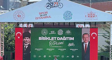 Bahçelievler'de 2 bin 71 çocuk bisiklet sevinci yaşadı