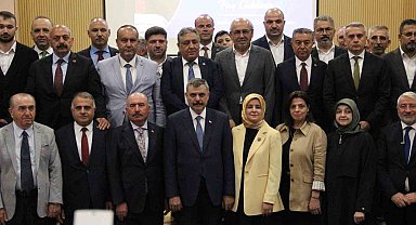 Bakan Çiftçi'ye Çorum'da "Fahri Hemşehrilik Beratı" takdim edildi