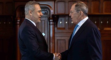 Bakan Fidan, Lavrov ile baş başa görüştü