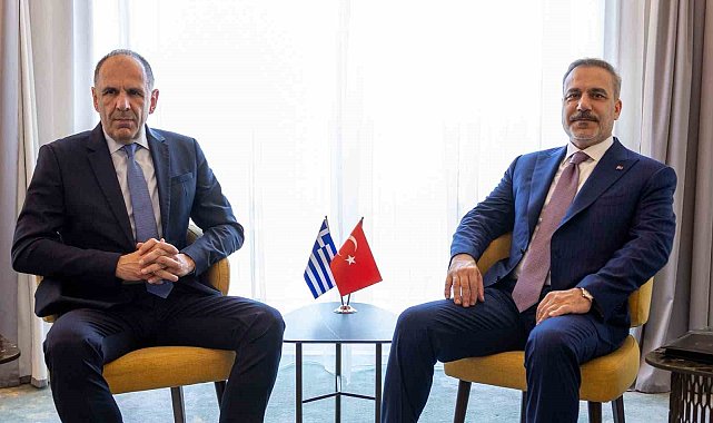 Bakan Fidan, Yunan mevkidaşı Gerapetritis ile görüştü
