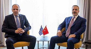 Bakan Fidan, Yunan mevkidaşı Gerapetritis ile görüştü