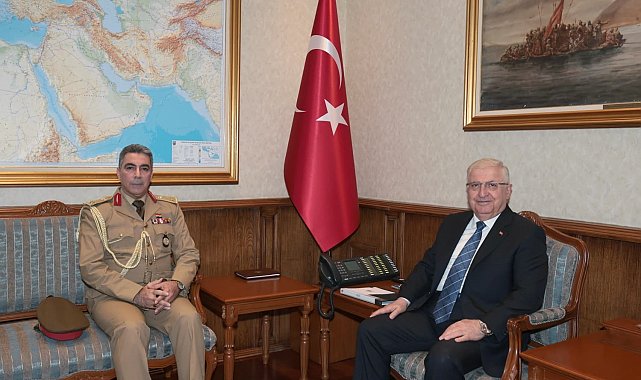 Bakan Güler, Irak'ın Ankara Askerî Ataşesi'ni kabul etti