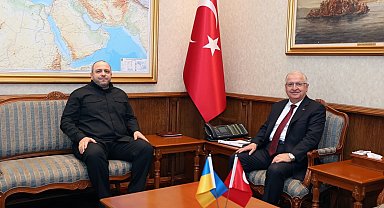 Bakan Güler, Ukrayna Milli Güvenlik ve Savunma Konseyi Sekreteri Umerov ile bir araya geldi