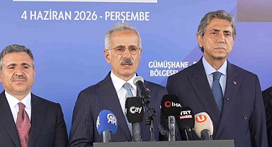 Bakan Uraloğlu, Bayburt-Gümüşhane Havalimanı çalışmalarını yerinde inceledi