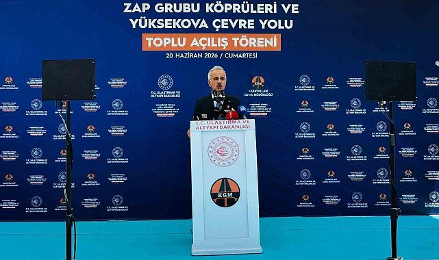 Bakan Uraloğlu: "Bir zamanlar 'girilmez' denilen vadilerde şimdi tüneller açılıyor, köprüler yükseliyor"