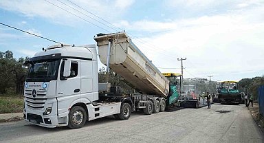 Balıkesir'in dört bir yanında yollara Büyükşehir dokunuşu