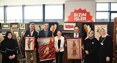 BAŞ-MEK'te emek ve üretim sergilendi