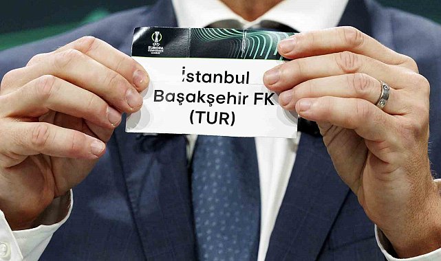 Başakşehir'in rakibi belli oldu