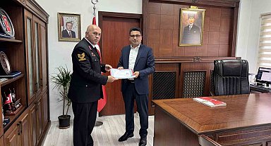 Başarılı jandarma personellerine başarı belgesi