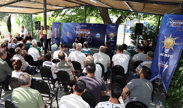 Başkan Arıkan, vatandaşların sorularını yanıtladı