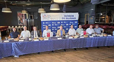 Başkan Arslan Bozdoğan'da üyeleri ile görüştü
