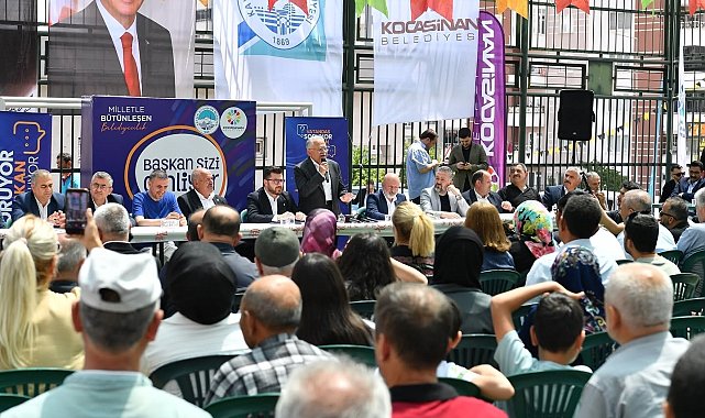 Başkan Büyükkılıç, Erkilet Tranvay Hattı'nı anlattı