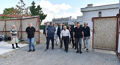 Başkan Büyükkılıç, Tarihi Kayseri Mahallesi'nde 3. etap çalışmalarını yerinde inceledi