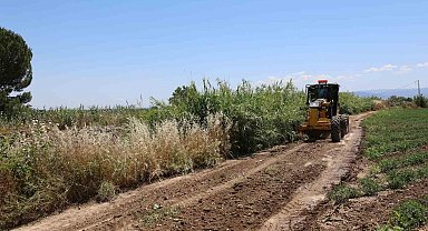 Başkan Şimşek'ten ova yollarına yerinde inceleme