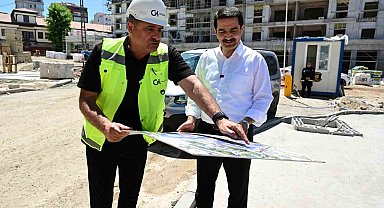 Başkan Taşkın rezerv alanında incelemede bulundu