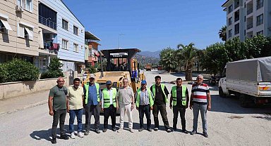 Başkan Tetik 41 noktadaki yol çalışmalarını yerinde inceledi