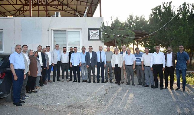 Başkan Yapar, mahalle muhtarlarıyla bir araya geldi