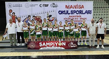 Basketbolun geleceği Manisa'da parladı