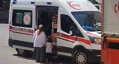 Batman'da ev yangınında 2 kişi dumandan etkilendi