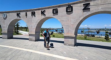 Battalgazi Belediyesi'nden Kırkgöz Sahil Parkı'nda temizlik çalışması