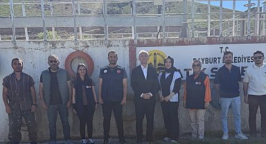 Bayburt Belediyesi Atık Su Arıtma Tesisi denetlendi