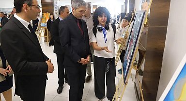 Bayburt BİLSEM öğrencilerinden yıl sonu sergisi