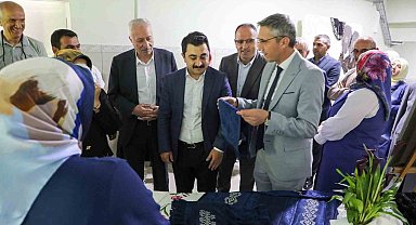 Bayburt'ta kursiyerlerin el emeği ürünleri sergilendi